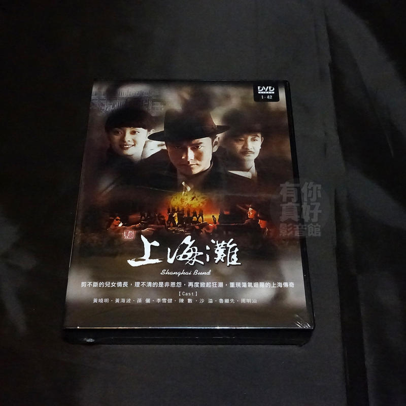 全新大陸劇《新上海灘》DVD (全42集) 黃曉明 黃海波 孫麗 李雪健