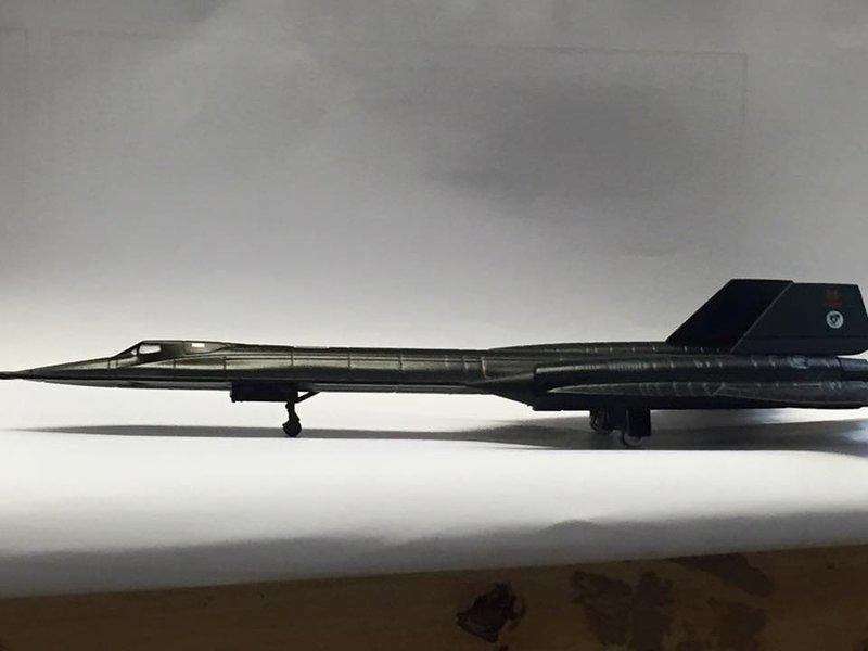 SR-71 SR71 高空偵察機 比例 1/200 合金飛機完成品
