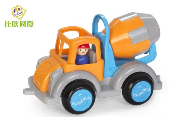 【貝比龍婦幼館】 瑞典 Viking Toys 維京玩具 - 【水泥車】28cm (公司貨)
