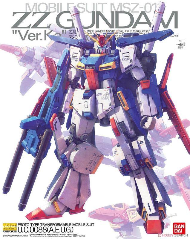 【鋼普拉】現貨 BANDAI 鋼彈 MG 1/100 MSZ-010 ZZ GUNDAM Ver.Ka ZZ鋼彈 ZZ鋼