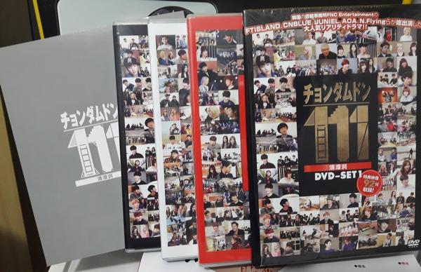 出清FTISLAND CNBLUE JUNIEL AOA N.Flying 清潭洞 111  DVD-SET