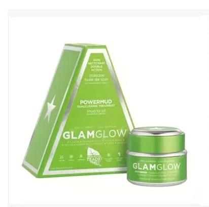 GLAMGLOW格萊魅綠泥綠色發光面膜 綠罐油泥混合可卸妝 