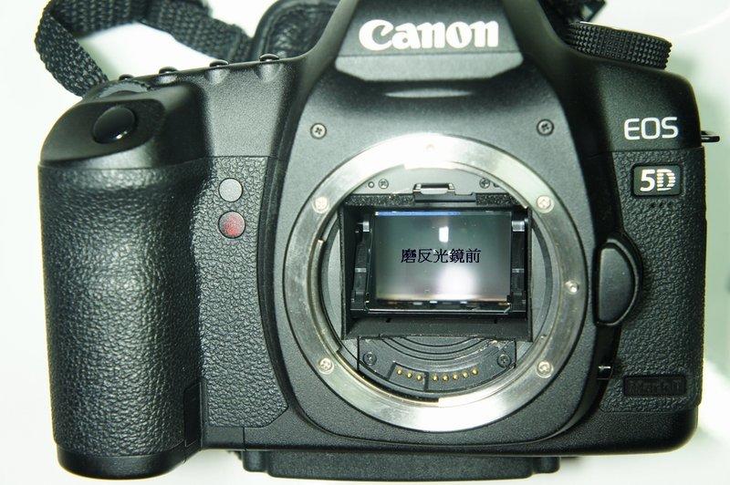Canon 5D II & 5D磨反光鏡
