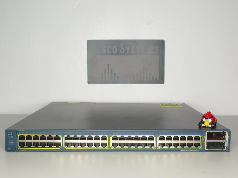 Cisco WS-C3560E-48TD-E 48PORTS 10/100/1000 + 10G Switch