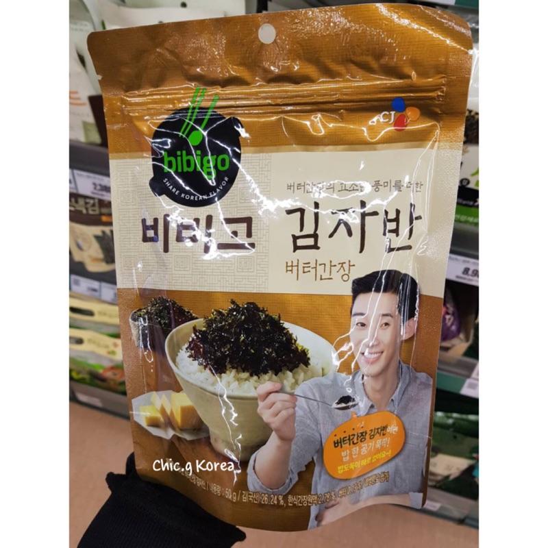 🇰🇷韓國姐姐代購@⭐️新口味新包裝⭐️CJ Bibigo韓式海苔拌飯 海苔酥
