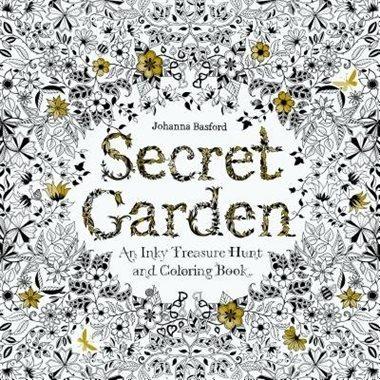 秘密花園著色本 secret garden 小本