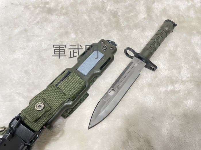 【軍武門】 台製 TOP POWER M9刺刀(2N銀)軍用步槍M4/M16 戰術格鬥刺刀/野外生存/外銷特製款 | 露天市集 | 全台最大的 ...