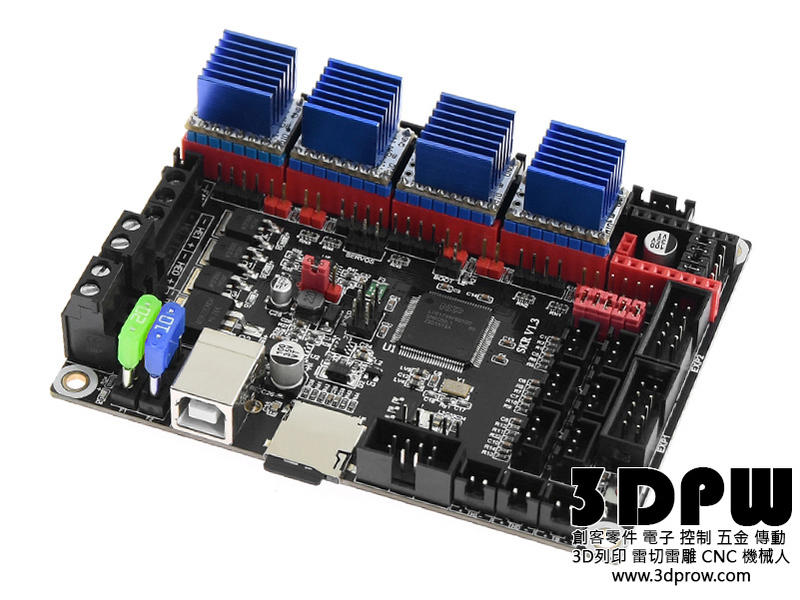 [3DPW] SKR V1.3 V1.4 32位元控制板 LPC1768 可Ender3升級