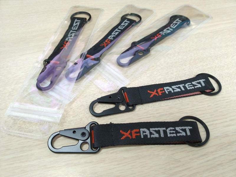 XFastest｜限量編織鐵質吊扣鑰匙圈