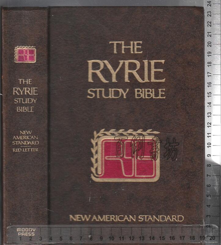 佰俐O《THE RYRIE STUDY BIBLE．NEW AMERICAN STANDARD》1978 | 露天市集 | 全台最大的網路購物市集