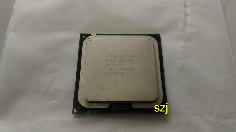有現貨: Intel Celeron E3400 (1M Cache, 2.60 GHz, 800 MHz FSB)
