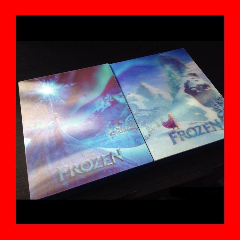 【AV達人】【BD藍光3D】冰雪奇緣3D+2D+DVD+CD四碟終極鐵盒版ELSA/ANNA姊妹相逢版Frozen