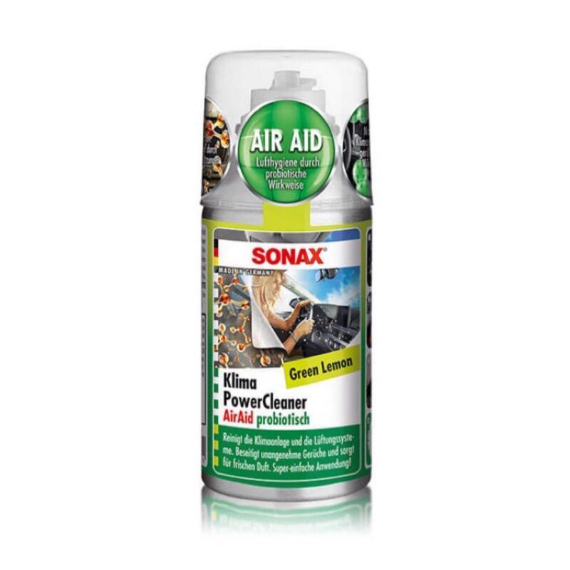 SONAX舒亮 A/C空調森林浴 冷氣清潔 除臭 除菌 除霉 除煙味 除臭味 檸檬清香味