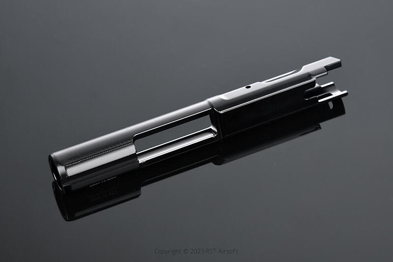 RST紅星- AMS 一體成型式 CNC加工 鋁槍機 for GHK M4 MK18 URGI 黑色 QGG-BOLT