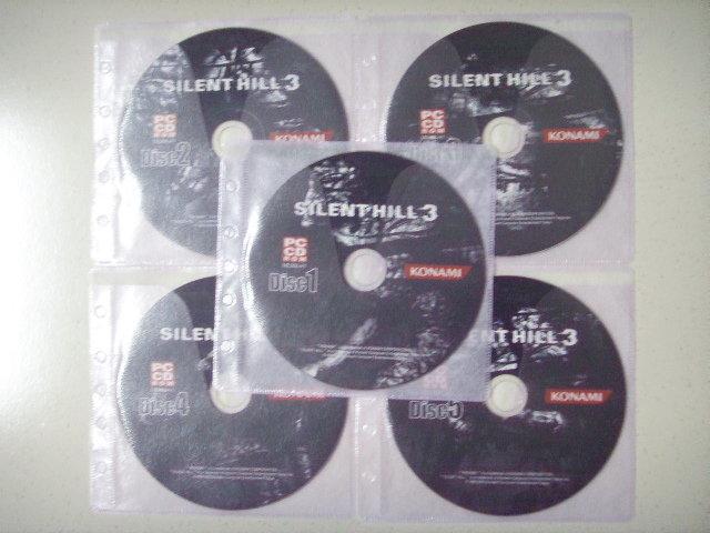 ※隨緣※絕版 Silent Hill 3：沉默之丘．3《五片》PC版/中文版㊣正版㊣缺片可買/裸片包裝．五片裝1199元