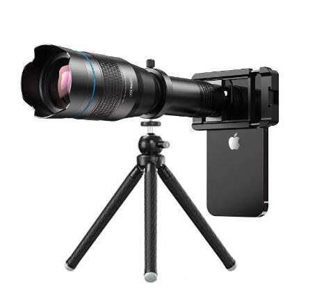 APEXEL 60倍可調焦望遠鏡外接手機鏡頭望遠鏡手機鏡頭60X望遠鏡演唱會長 