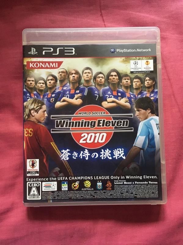 二手 PS3 Winning Eleven 2010 世界足球競賽 2010 純日版