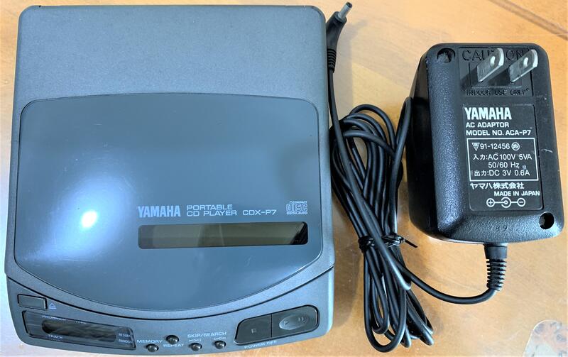 レア！ YAMAHA CDX-P7 ポータブルCDプレーヤー 動作品 レア！ YAMAHA CDX-P7 ポータブルCDプレーヤー 動作品
