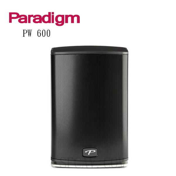 【竹北勝豐群音響】Paradigm Premium Wireless PW600 黑色 3單體2音路無線傳輸喇叭