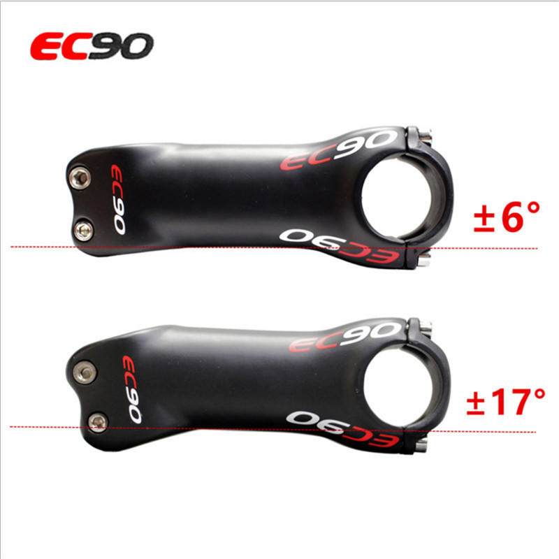 原廠行貨EC90 全碳纖維自行車把立/立管/龍頭/立把有6度跟17度兩款角度