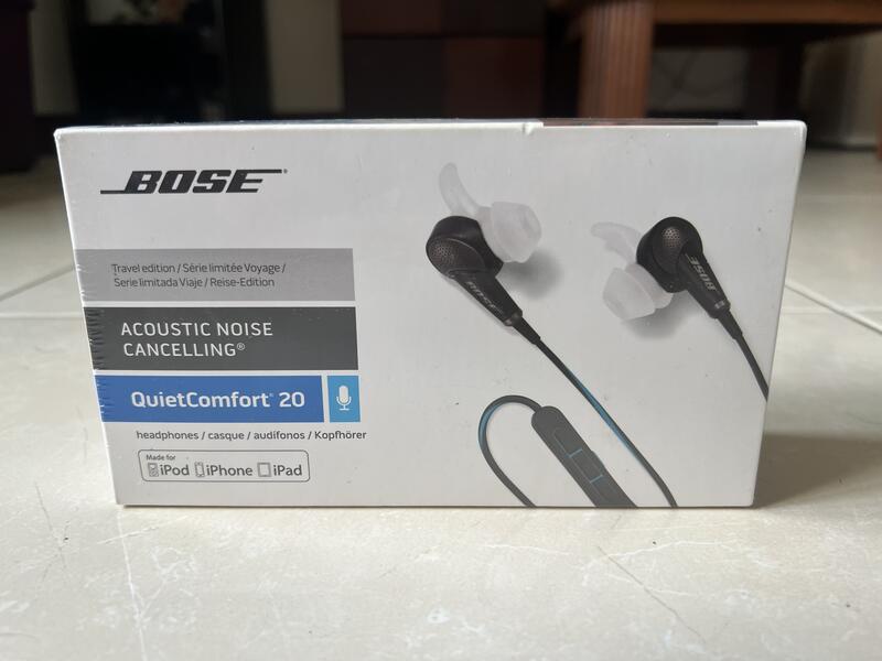 【WoW美國代購】正品 BOSE QC20 QuietComfort 20 降躁 遊戲耳機 安卓 蘋果 有線耳機