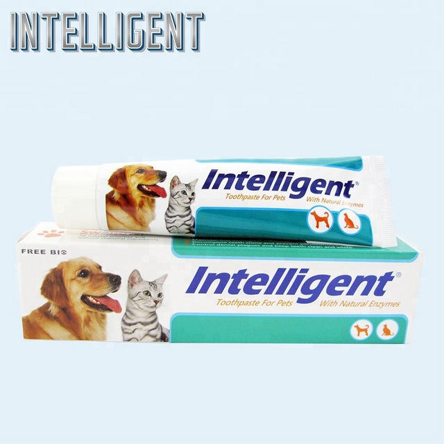 快速出貨+贈品  Intelligent 因特力淨寵物酵素牙膏80g