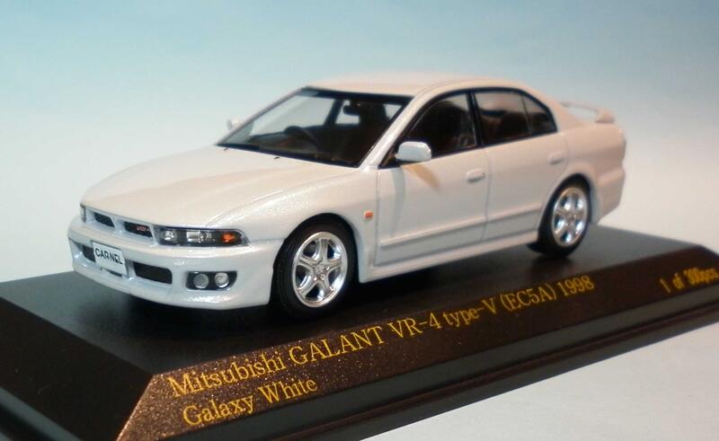1/43 Mitsubishi Galant VR-4 Type-V 1998 限量 1/300