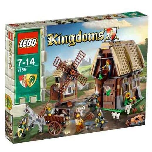 ［BrickHouse] LEGO 樂高 城堡 7189 磨坊決鬥 Mill Village Raid 全新