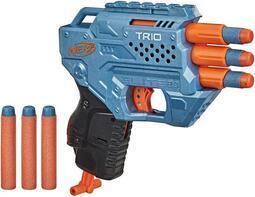 孩之寶 NERF 菁英系列 射擊三重奏 軟彈槍 安全子彈 玩具槍