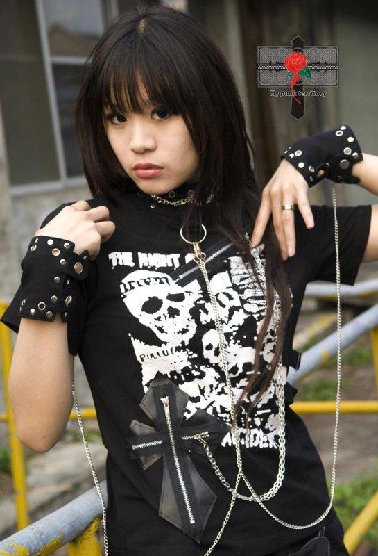 Kera Punk 日本視覺哥德龐克卯釘哥德黑蘿莉 COSPLAY 搖滾樂團媚惑頸鍊+手環組 ROCK