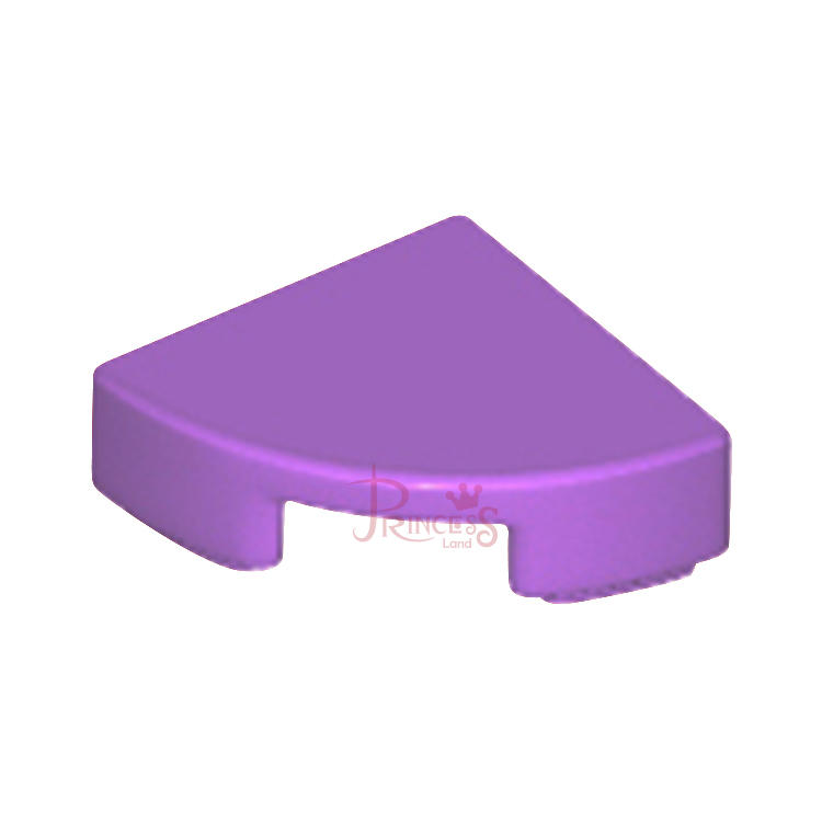樂高王子 LEGO 25269 中薰衣草紫色 1X1 4分之1 弧 平磚 (T-177)