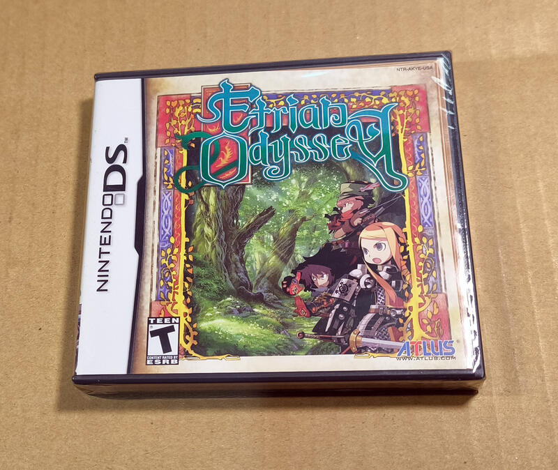 新品！DS美版遊戲- 美版 世界樹迷宮（瘋電玩）