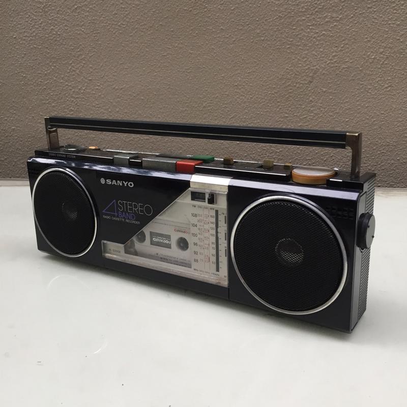 SANYO 早期收錄音機 手提音響 錄音帶 日本製 (已售出，勿下標)