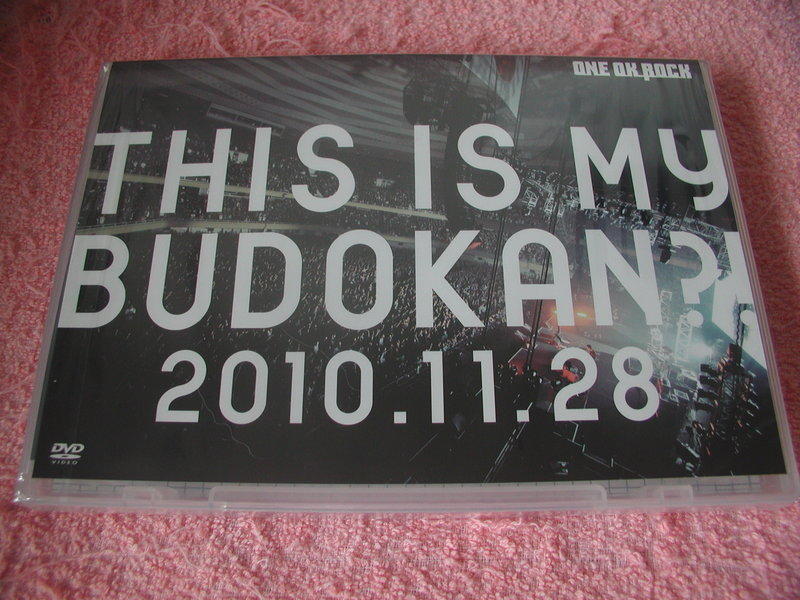 ONE OK ROCK 首次武道館公演THIS IS MY BUDOKAN 2010.11.28日版DVD