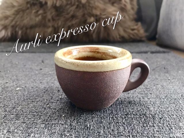 【珈堂咖啡】陶作坊 Aurli 厚濃縮杯 老岩泥岩礦咖啡杯 台灣第一顆極厚濃縮杯