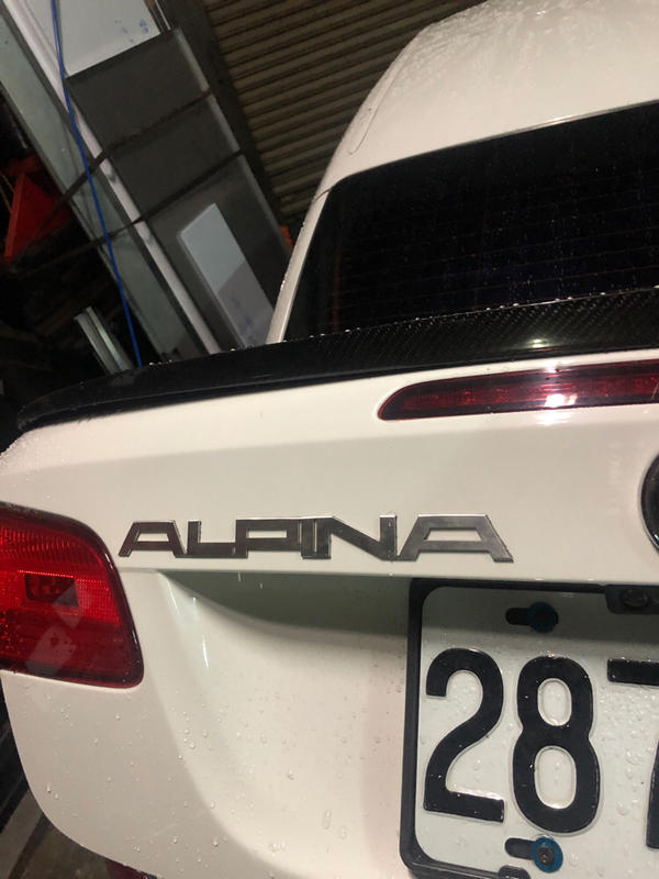 ALPINA 行李箱 立體標誌 (無背膠) 車標