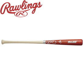 Rawlings MAC JACK棒球木棒 暗紅/原木 84cm
