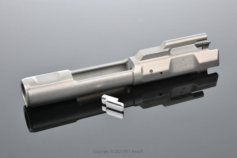 RST紅星- AMS 一體成型式 CNC加工 鋁槍機 for GHK M4 MK18 URGI 古銅色 QGG-BOLT