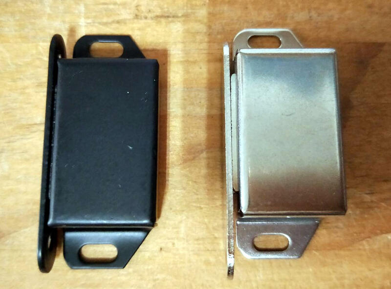 [丸木工坊]磁07 DIY配件 不銹鋼磁吸 強力磁石戶檔 樂拉戶檔 門吸磁鐵式 碰吸門檔 壓式 門扣