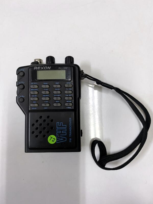 第72號 故障品 VHF REXON RL-102 對講機