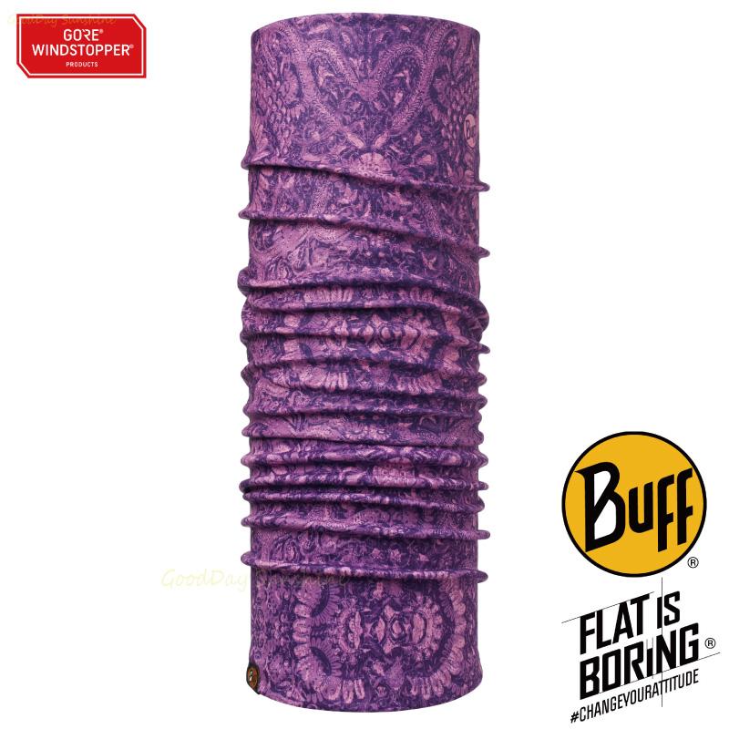 【BUFF】BF113236 西班牙 空靈紫鳶 WINDSTOPPER 防風頭巾 保暖魔術頭巾