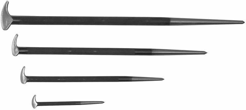 *韋恩工具* AOK 4件組 鵝頭撬棒 引掛扳手/引掛板手/90度撬棒/鵝頭撬棒/彎型撬棒 KC-10700