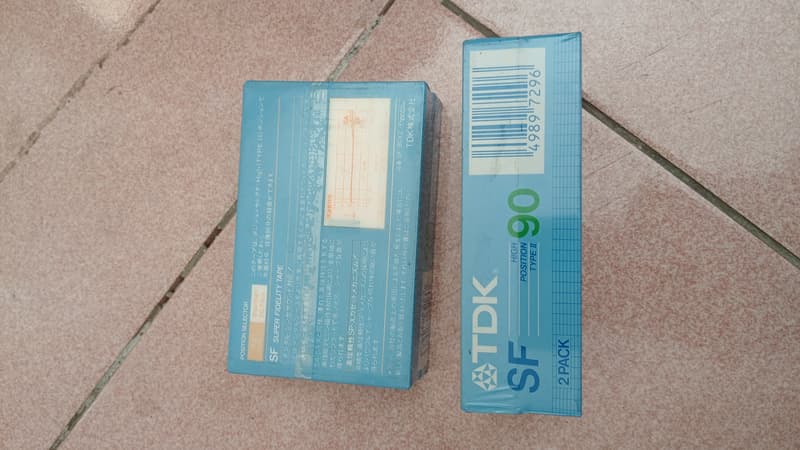 全新不拆賣 (共 4片不拆賣）TDK 錄音帶 SF 90  X4