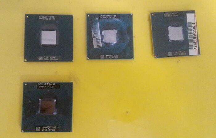 Intel Core 2 Duo 筆電 CPU T3200 T4300 T4500 T2390 Celeron M540
