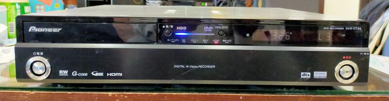 Pioneer DVR-DT95 DVD / 400GB 硬碟HDMI 錄放影機附全新遙控器| 露天市