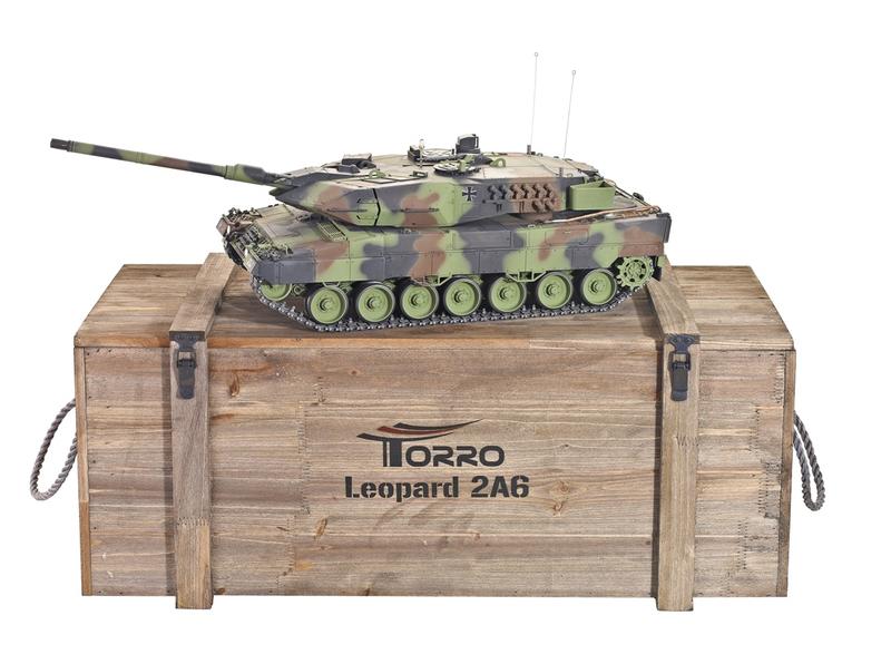 <冠宇國際模型> 德國精品Torro 1:16 LEOPARD2A6 全球CP值最高 金屬 坦克 遙控坦克 現貨供應