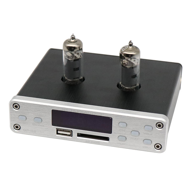 FXAUDIO DP-02多功能高保真膽前級 HIFI電子管 無線+藍牙4.0膽前級 隨身碟 SD卡 耳擴 
