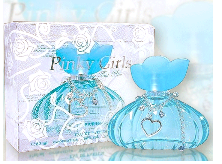 日本Pinky Girls 粉紅女孩Love Beat Blue 藍色戀愛躍動女性淡香精60ml