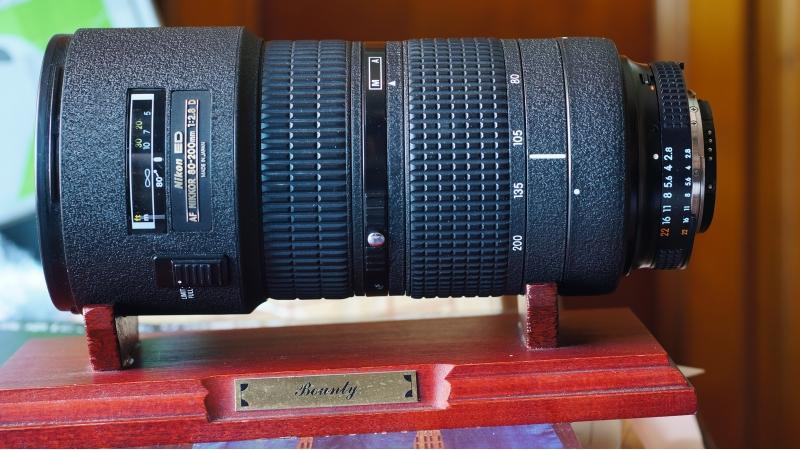 完美的小黑三割愛  Nikon AF 80-200mm/f2.8D ED