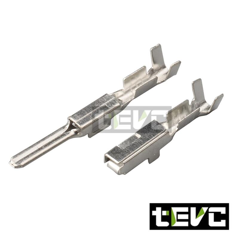 《tevc電動車研究室》2.2mm 端子 對插端子 壓線端子 插簧 冷壓端子 接線端子 插片 連結器 PIN 接頭端子B